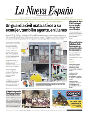 Cover of La Nueva Espana