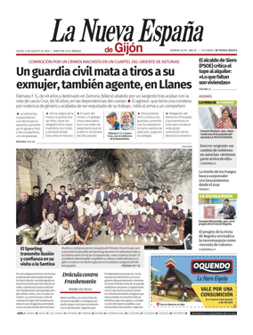 Cover of La Nueva Espana (Gijon)