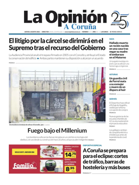 Cover of La Opinion de A Coruna