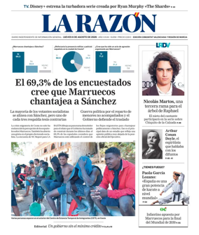 Cover of La Razon (Levante)