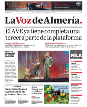Cover of La Voz de Almeria