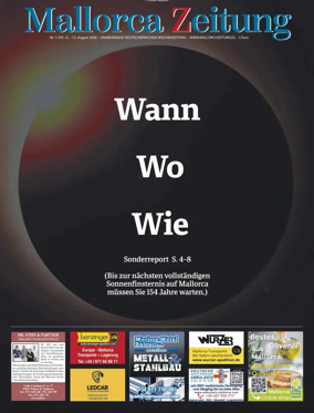 Cover of Mallorca Zeitung