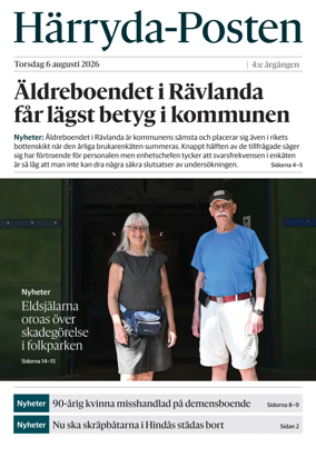 Cover of Harryda-Posten