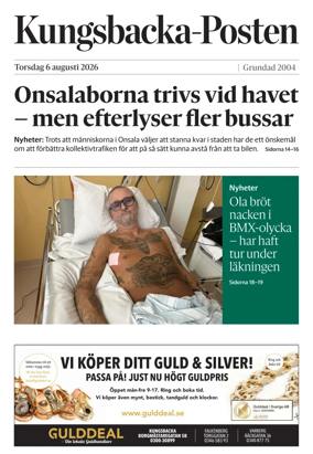 Cover of Kungsbacka-Posten