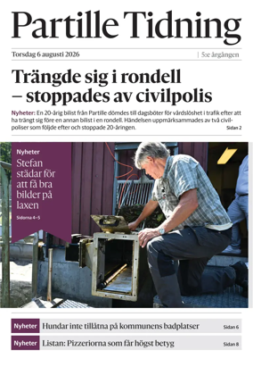 Cover of Partille Tidning