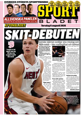 Cover of Sportbladet