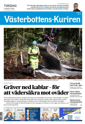 Cover of Vasterbottens-Kuriren