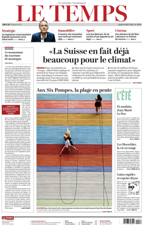Cover of Le Temps