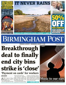 Cover of Birmingham Post