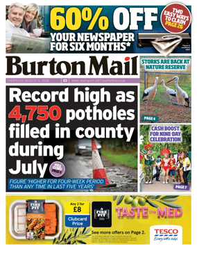 Cover of Burton Mail