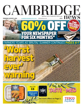 Cover of Cambridge News
