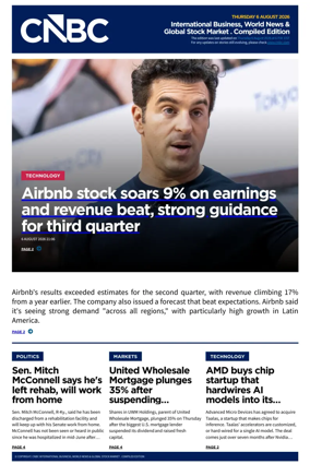 Cover of CNBC