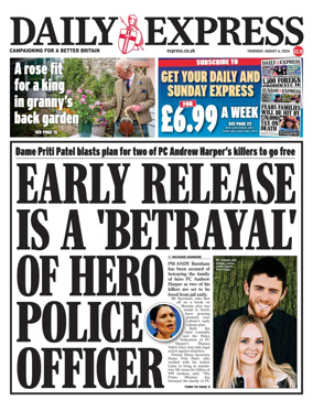 Cover of Daily Express