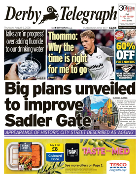 Cover of Derby Telegraph