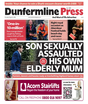 Cover of Dunfermline Press
