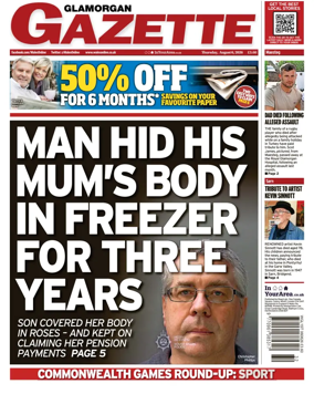 Cover of Glamorgan Gazette