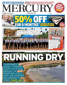 Cover of Hertfordshire Mercury