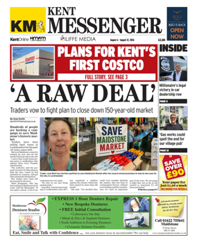 Cover of Kent Messenger Maidstone