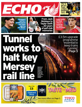 Cover of Liverpool Echo
