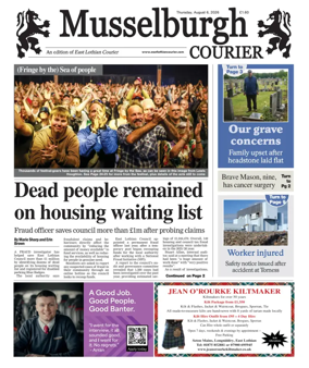 Cover of Musselburgh Courier