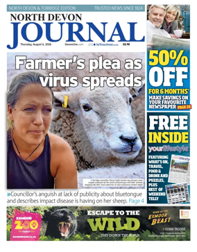Cover of North Devon Journal