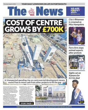 Cover of Portsmouth News