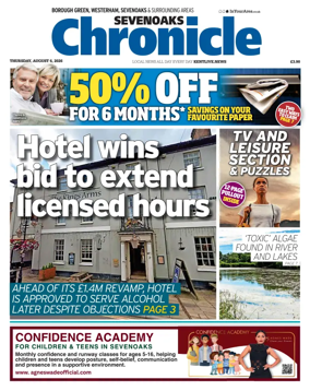 Cover of Sevenoaks Chronicle