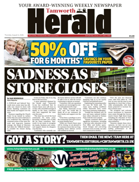 Cover of Tamworth Herald