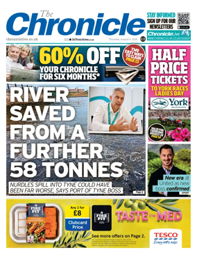 Cover of The Chronicle (South Tyneside and Durham)