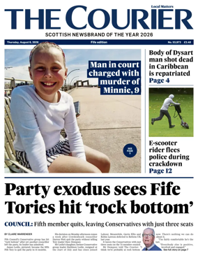 Cover of The Courier & Advertiser (Fife Edition)