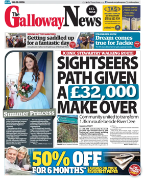 Cover of The Galloway News