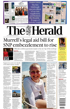 Cover of The Herald (Scotland)