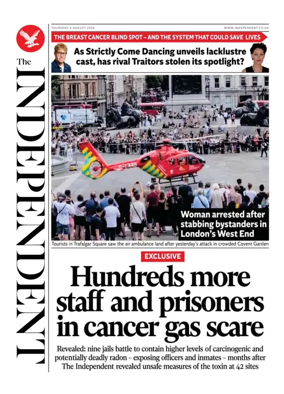 Cover of The Independent