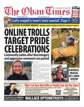 Cover of The Oban Times