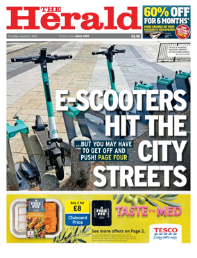 Cover of The Plymouth Herald