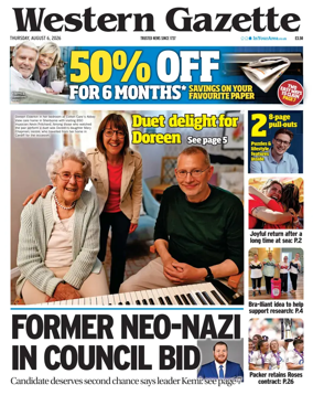 Cover of Western Gazette