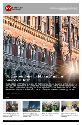 Cover of The New Voice of Ukraine