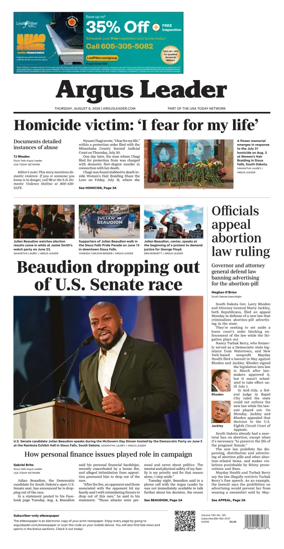 Cover of Argus Leader