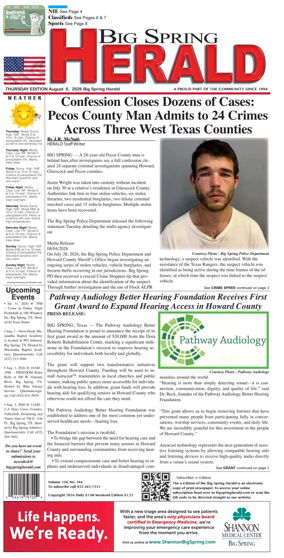 Cover of Big Spring Herald