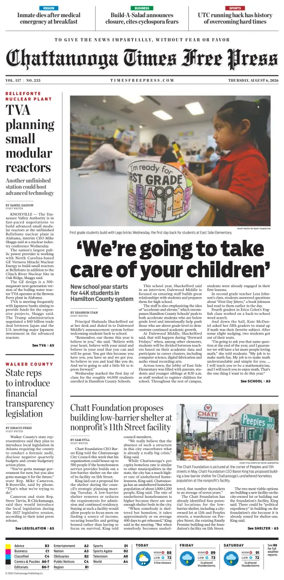 Cover of Chattanooga Times Free Press