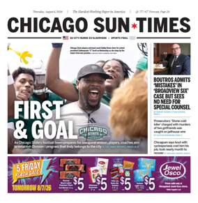 Cover of Chicago Sun-Times