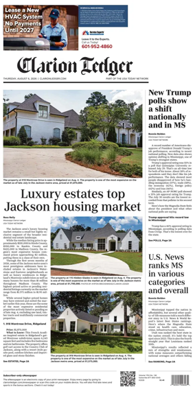 Cover of Clarion Ledger