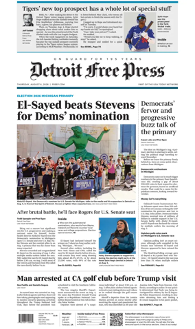 Cover of Detroit Free Press