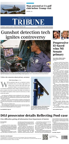 Cover of Great Falls Tribune