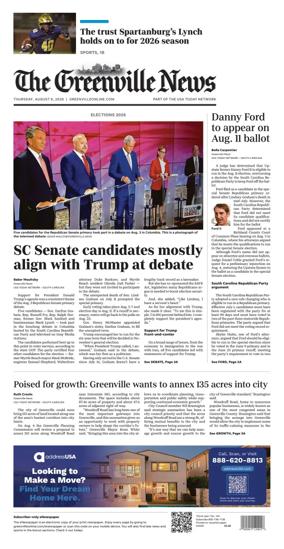 Cover of The Greenville News