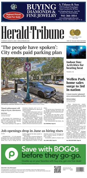 Cover of Herald-Tribune
