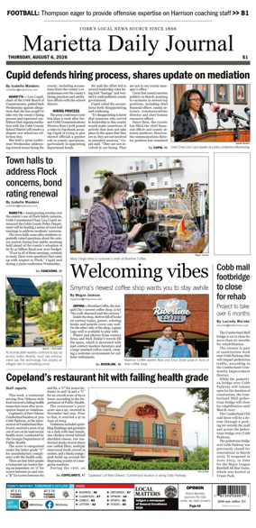 Cover of Marietta Daily Journal