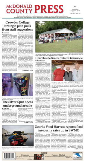 Cover of McDonald County Press