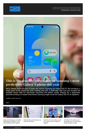 Cover of Phone Arena - Compiled Edition