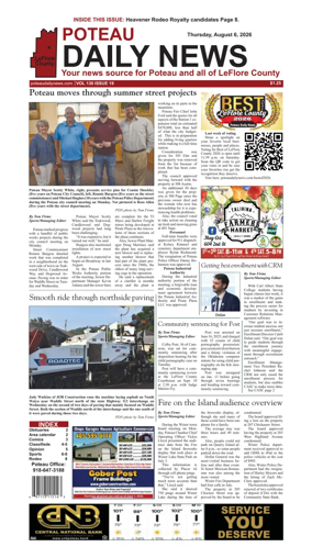 Cover of Poteau Daily News